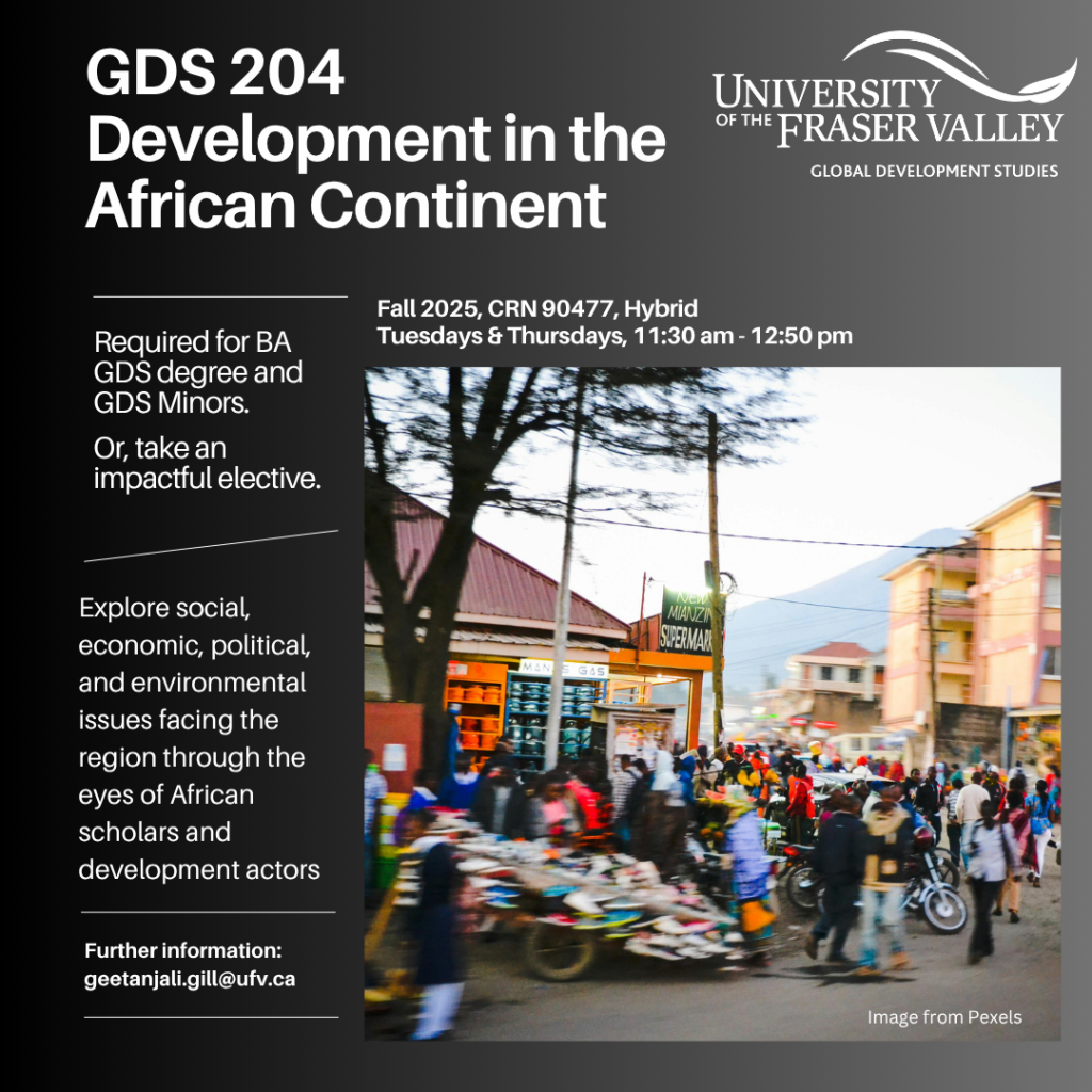 FALL 2025 COURSE ALERT! – GDS 204